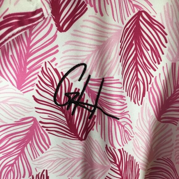 Gashouse Golf “Palms on Par” golf polo shirt men’s size large - Picture 3 of 6